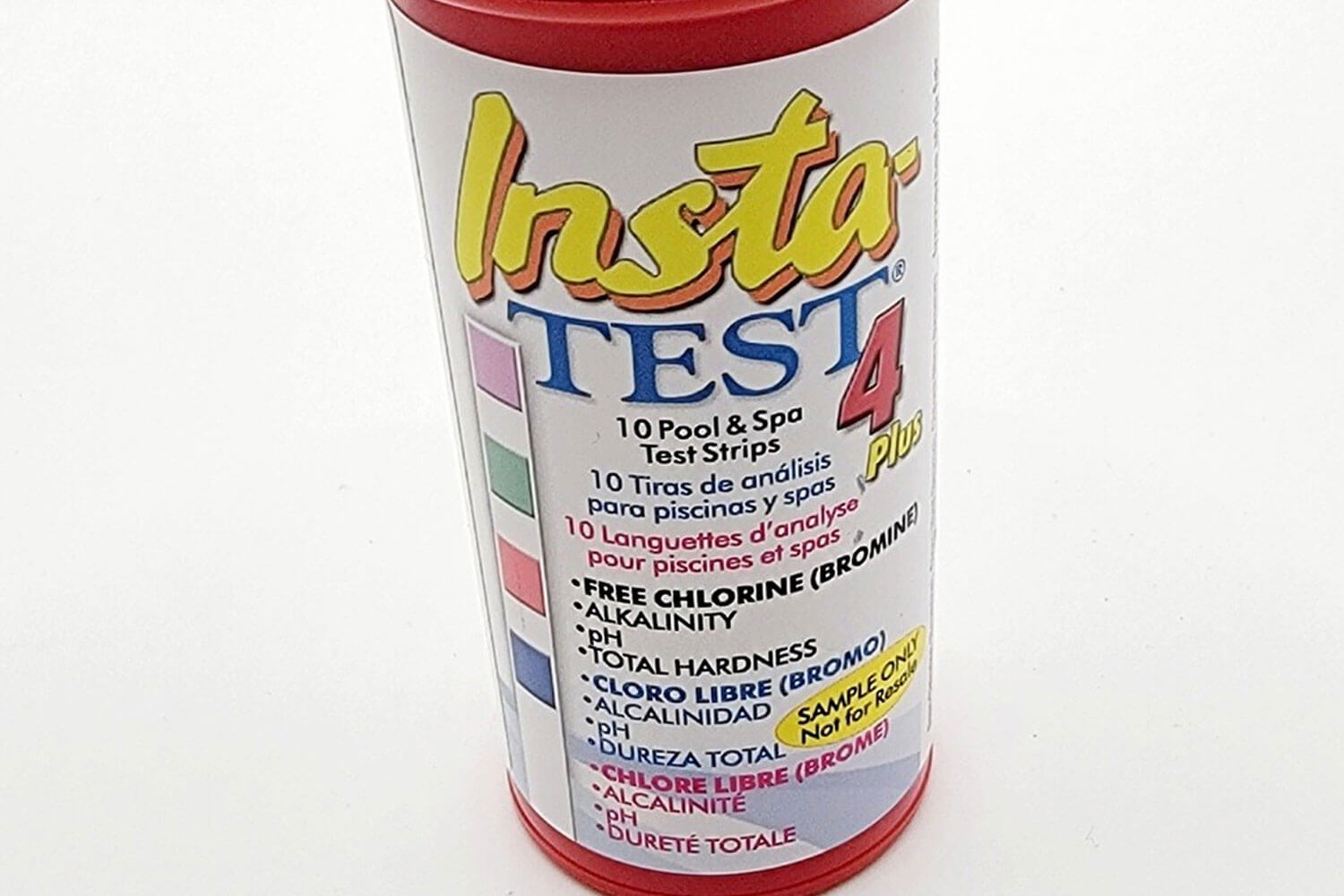 100-Bottle Pack LaMotte Insta-Test 4 Spa Test Strips: Chlorine, pH, Hardness, and Alkalinity